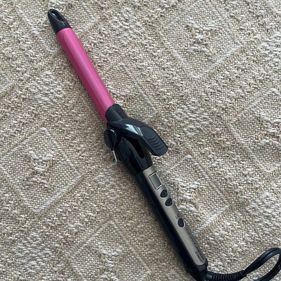 Conair Infiniti Premier 1” Curling Iron Pink Ceramic - Picture 2 of 3